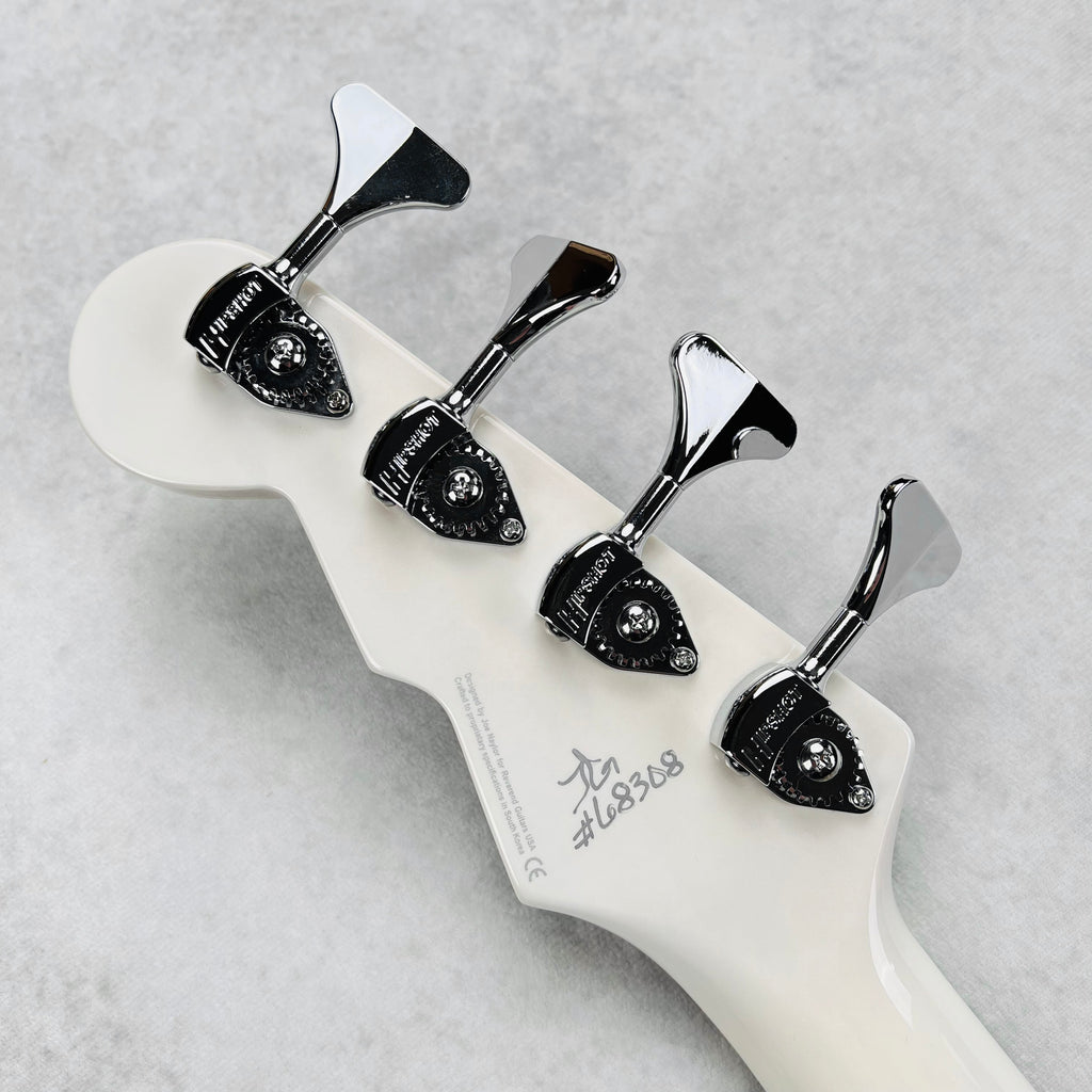 Reverend Sentinel 4-String Bass 2025 - Transparent White - 15