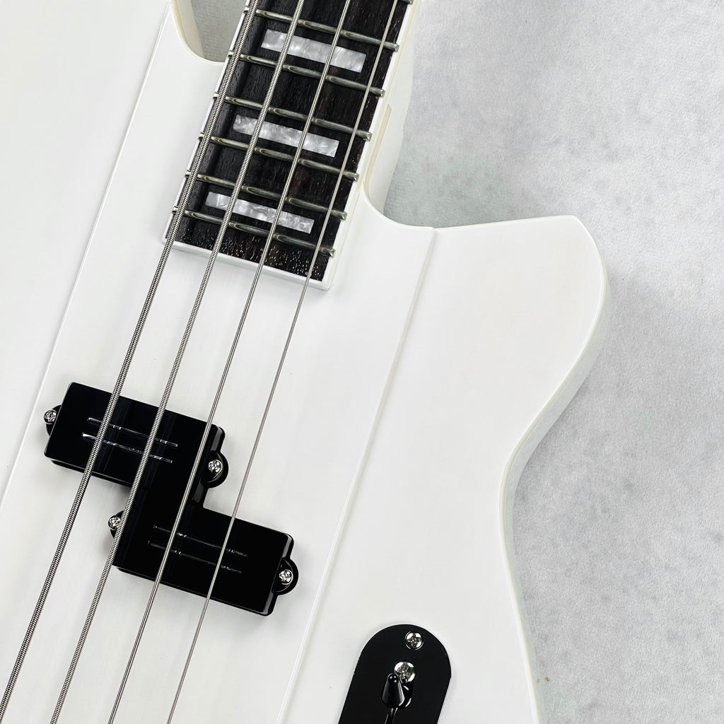 Reverend Sentinel 4-String Bass 2025 - Transparent White - 6
