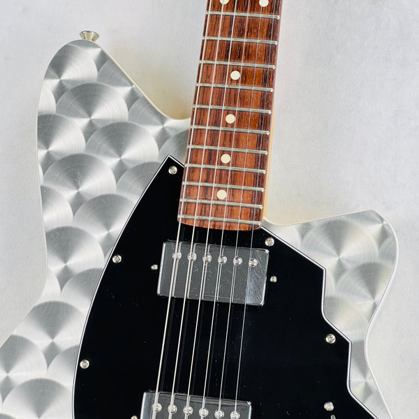 Reverend USA Rocco Electric Guitar 2000s - Engine Turned Top - 3