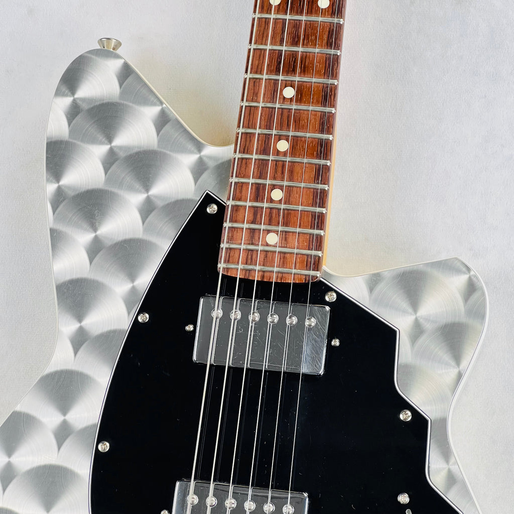 Reverend USA Rocco Electric Guitar 2000s - Engine Turned Top - 3