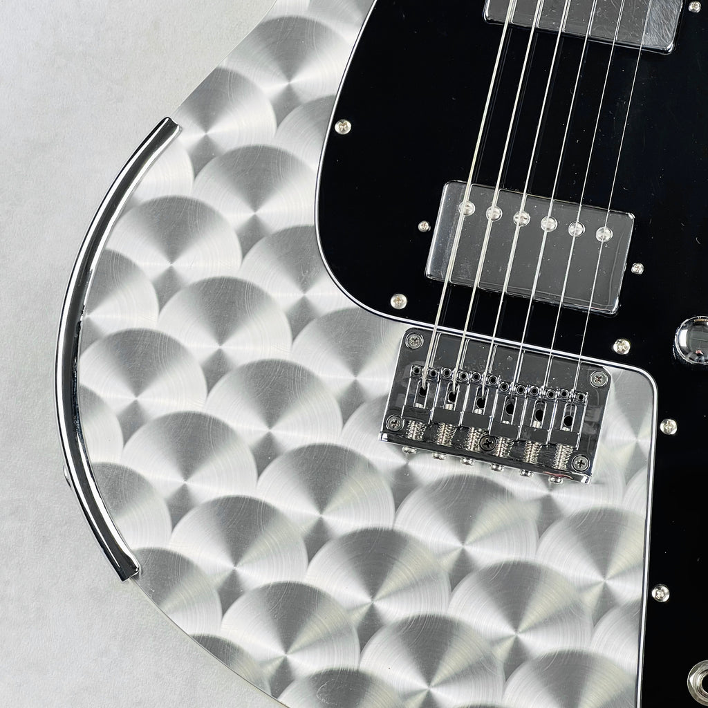 Reverend USA Rocco Electric Guitar 2000s - Engine Turned Top - 4