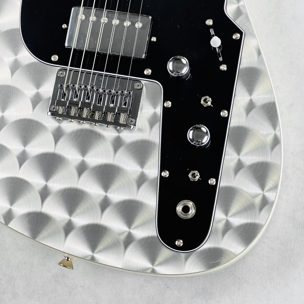 Reverend USA Rocco Electric Guitar 2000s - Engine Turned Top - 5