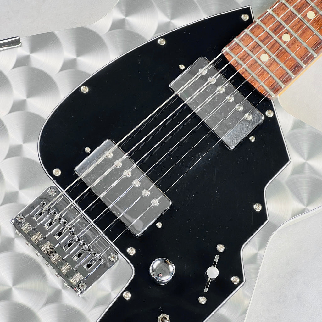 Reverend USA Rocco Electric Guitar 2000s - Engine Turned Top - 7