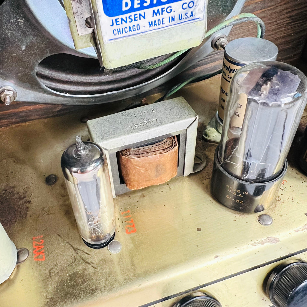 Rex Valco Model 6143 1x8" Combo Amplifier 1962 - Brown - 10
