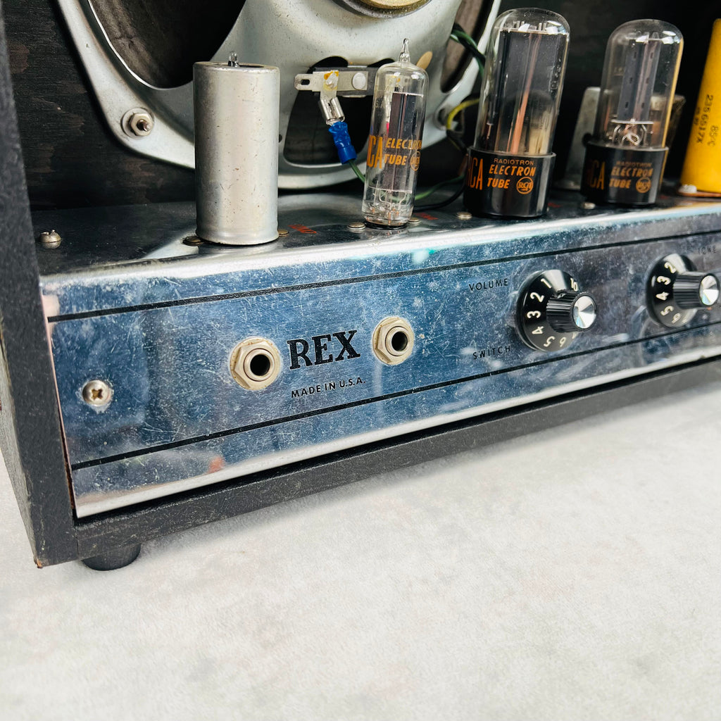 Rex Valco Model 6143 1x8" Combo Amplifier 1965 - Black - 8