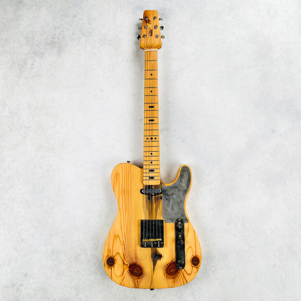 Rick Kelly Knotty Pine T-Style Snakehead Electric Guitar 2025 - Natural - 2