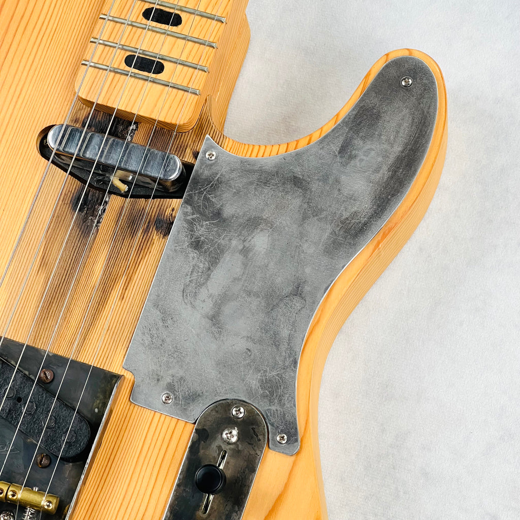 Rick Kelly Knotty Pine T-Style Snakehead Electric Guitar 2025 - Natural - 6