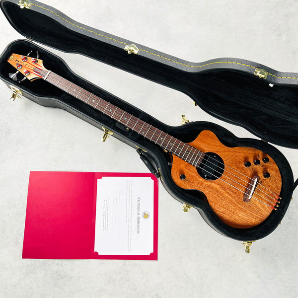 Rick Turner Model 1 Deluxe Mahogany Custom 4-String Bass 2025 - Natural - 18