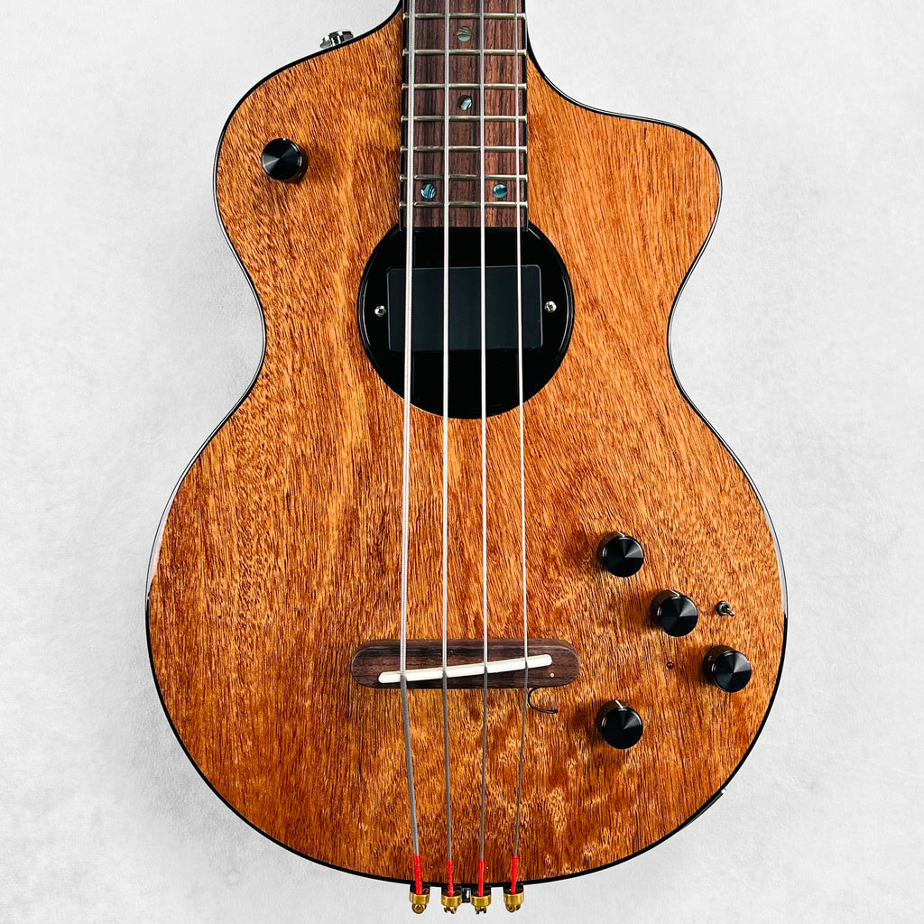 Rick Turner Model 1 Deluxe Mahogany Custom 4-String Bass 2025 - Natural - 1