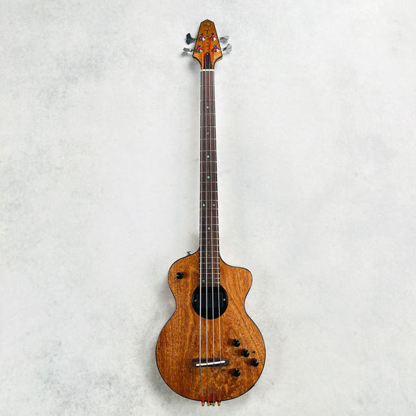 Rick Turner Model 1 Deluxe Mahogany Custom 4-String Bass 2025 - Natural - 2