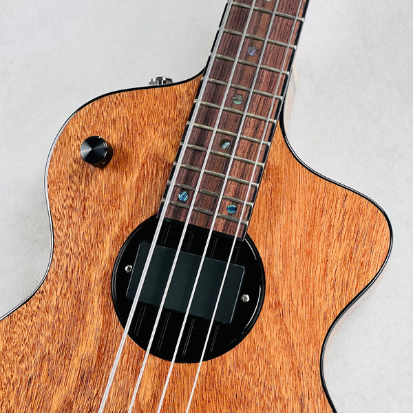 Rick Turner Model 1 Deluxe Mahogany Custom 4-String Bass 2025 - Natural - 3