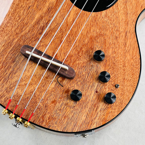 Rick Turner Model 1 Deluxe Mahogany Custom 4-String Bass 2025 - Natural - 5