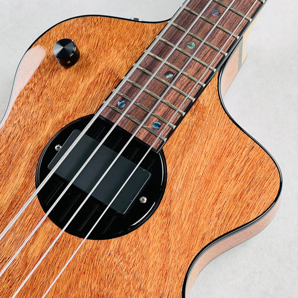 Rick Turner Model 1 Deluxe Mahogany Custom 4-String Bass 2025 - Natural - 6