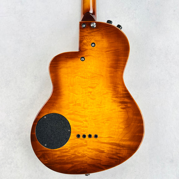 Rick Turner Renaissance 4-String Acoustic-Electric Piezo Bass Guitar - Sunburst - 10