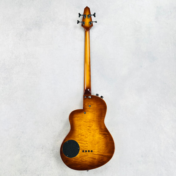 Rick Turner Renaissance 4-String Acoustic-Electric Piezo Bass Guitar - Sunburst - 11
