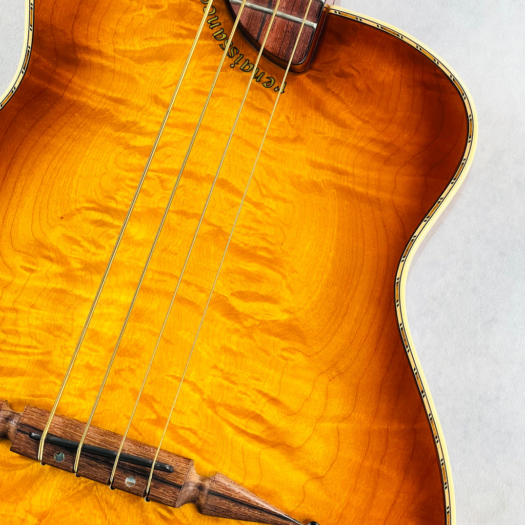 Rick Turner Renaissance 4-String Acoustic-Electric Piezo Bass Guitar - Sunburst - 6