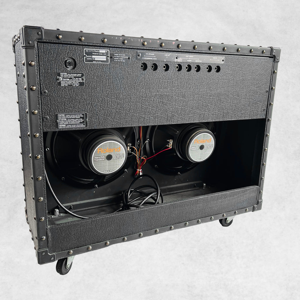 Roland JC-120 Jazz Chorus 2x12" Combo Amplifier 1980s - Black - 10