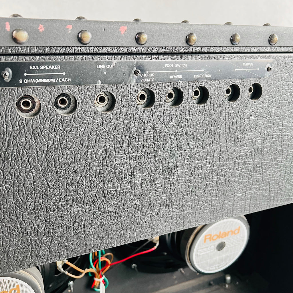 Roland JC-120 Jazz Chorus 2x12" Combo Amplifier 1980s - Black - 12