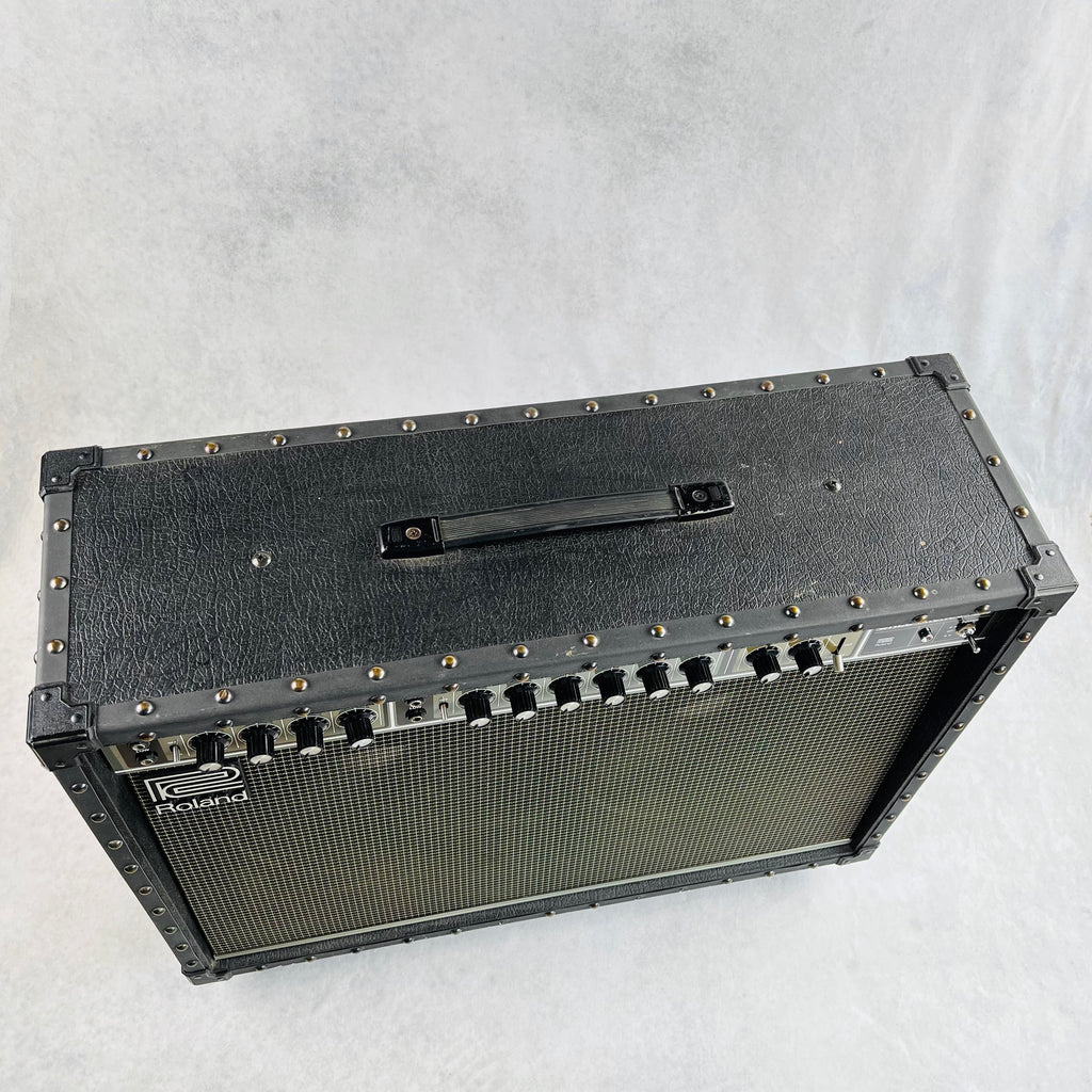 Roland JC-120 Jazz Chorus 2x12" Combo Amplifier 1980s - Black - 2