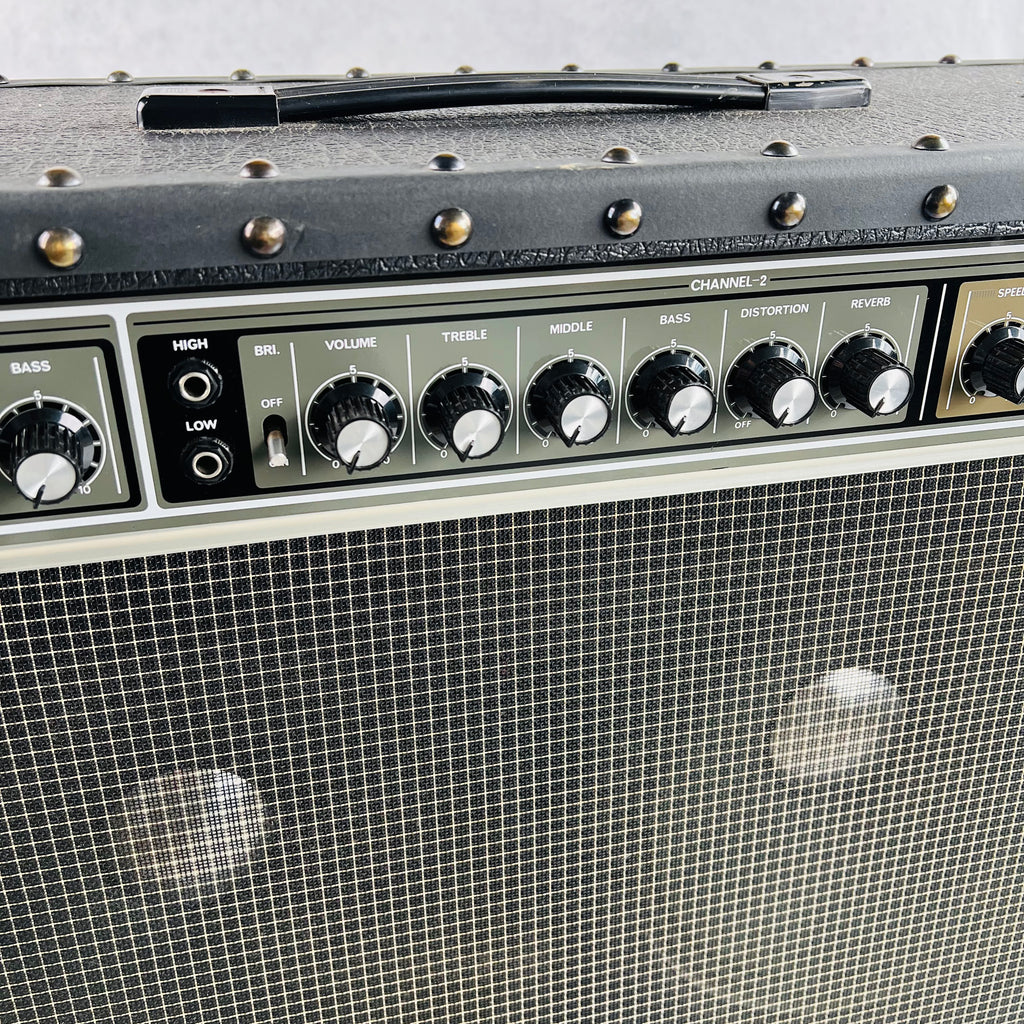 Roland JC-120 Jazz Chorus 2x12" Combo Amplifier 1980s - Black - 4