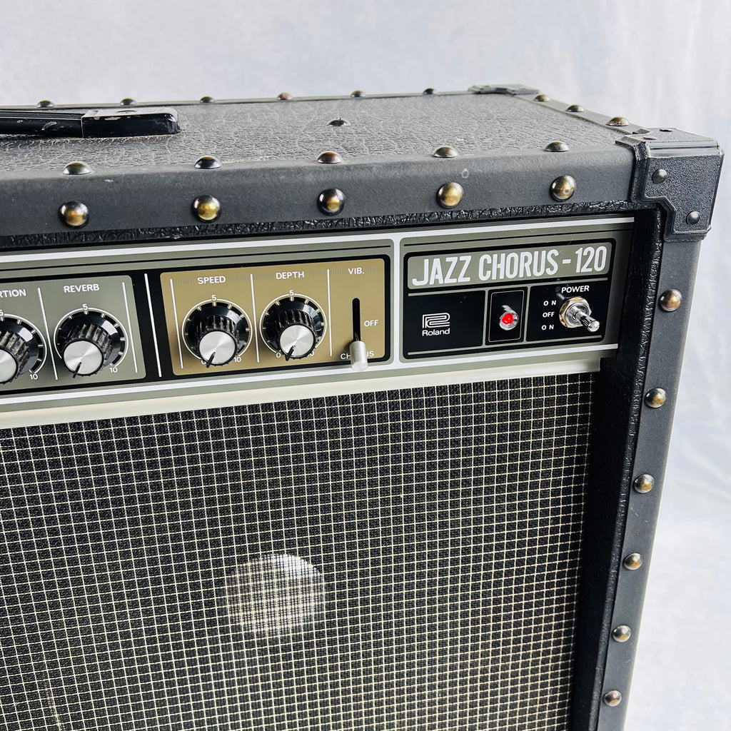 Roland JC-120 Jazz Chorus 2x12" Combo Amplifier 1980s - Black - 5