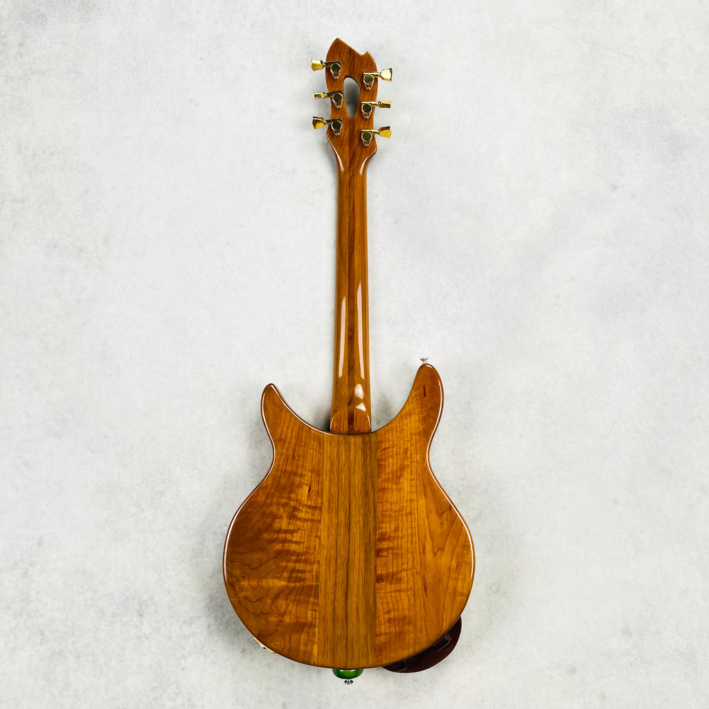 RT Custom Short Scale Hollow Body Guitar 2000s - Green Burst - 10