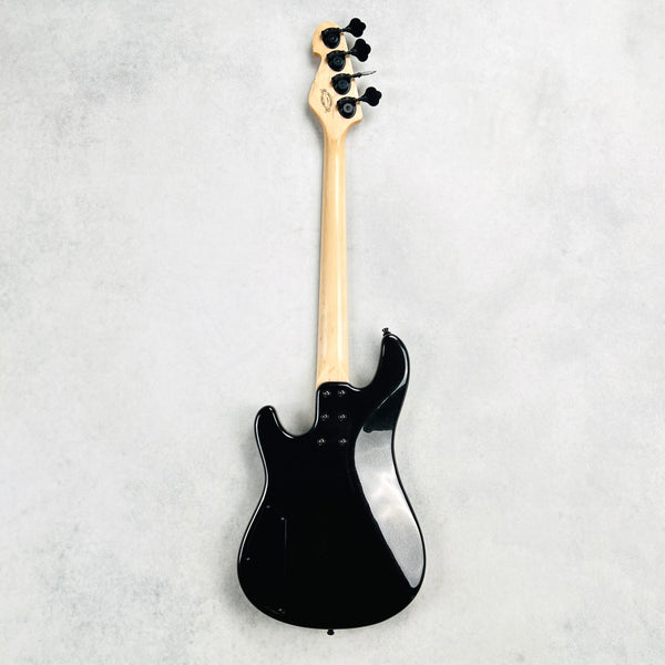 Sandberg California VS Lionel 30" Short Scale 4-String Bass 2024 - Cosmic Black & Green Neon Stripes - 10