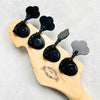 Sandberg California VS Lionel 30" Short Scale 4-String Bass 2024 - Cosmic Black & Green Neon Stripes - 14