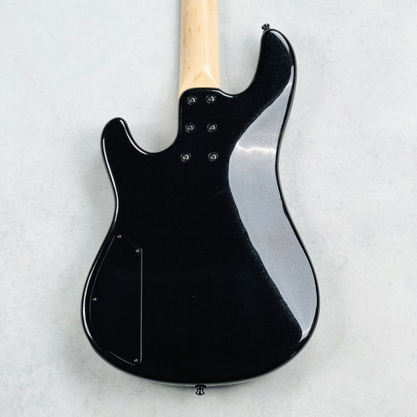 Sandberg California VS Lionel 30" Short Scale 4-String Bass 2024 - Cosmic Black & Green Neon Stripes - 9