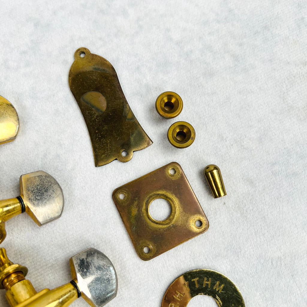 Randy Rhoads Les Paul Schaller Tuners & Brass Parts Upgrade Kit - 5