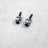 Schaller Strap Lock Button Set with Screws - Chrome - 2