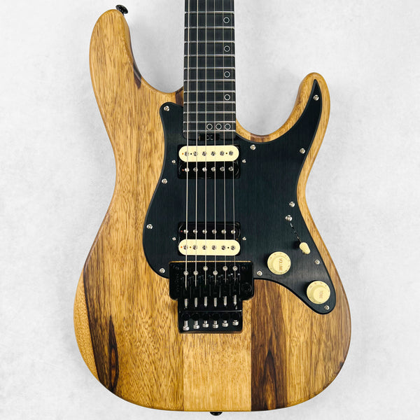 Schecter Sun Valley Super Shredder Exotic FR Black Limba 2024 - Natural - 1