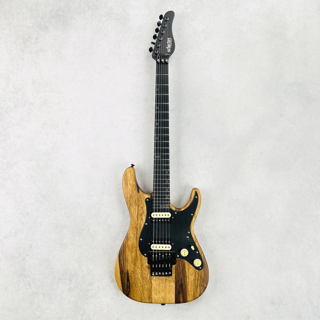 Schecter Sun Valley Super Shredder Exotic FR Black Limba 2024 - Natural - 2