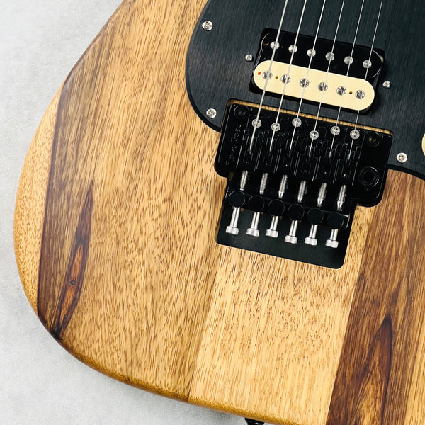 Schecter Sun Valley Super Shredder Exotic FR Black Limba 2024 - Natural - 4