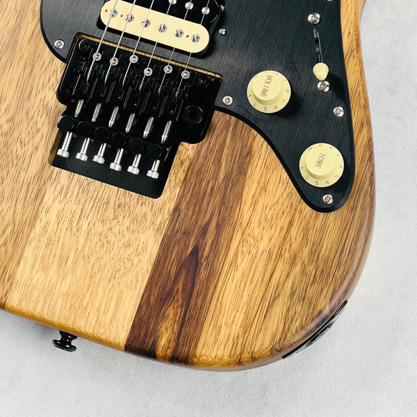 Schecter Sun Valley Super Shredder Exotic FR Black Limba 2024 - Natural - 5