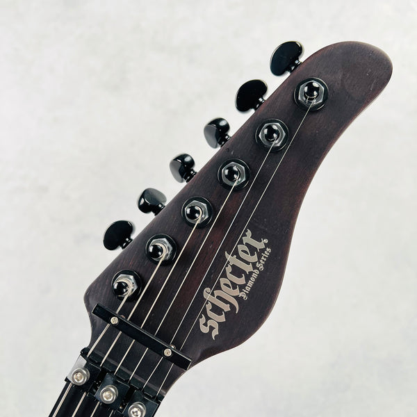 Schecter Sun Valley Super Shredder Exotic FR Black Limba 2024 - Natural - 9