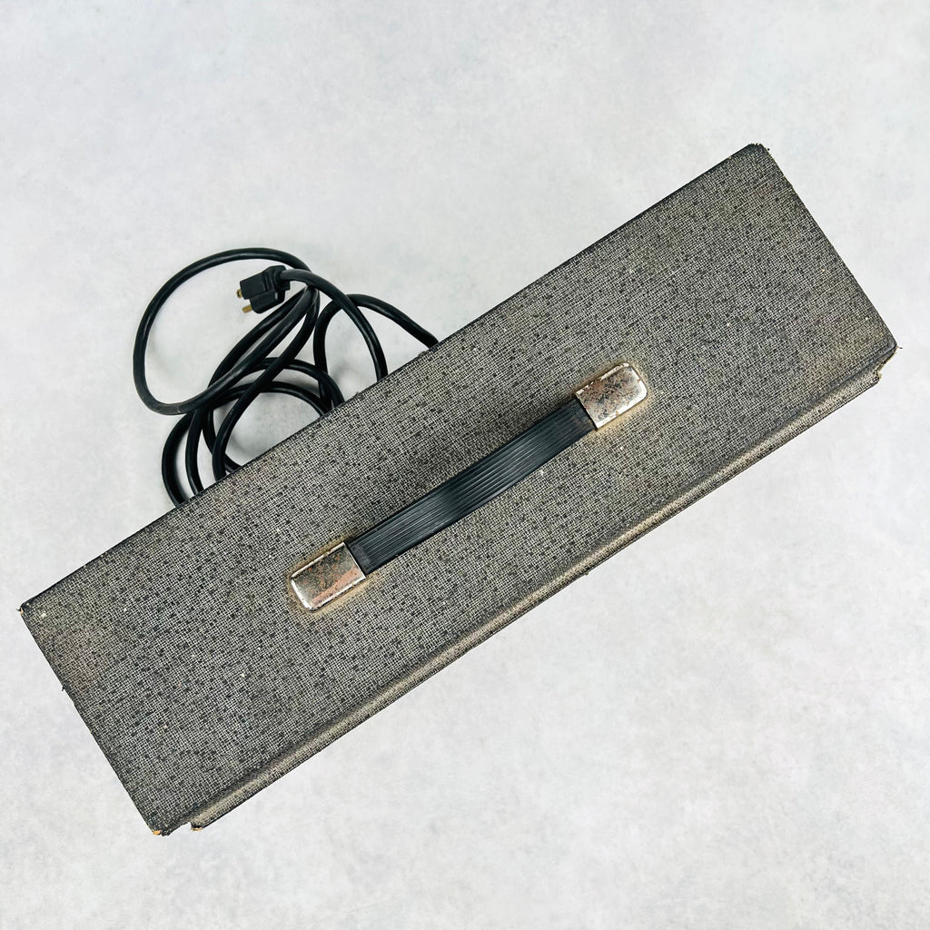 Sears Silvertone Model 1483 Amplifier Vintage Guitar Head 1965 - Gray - 4