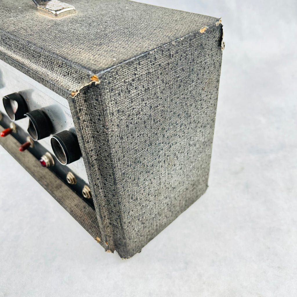 Sears Silvertone Model 1483 Amplifier Vintage Guitar Head 1965 - Gray - 6