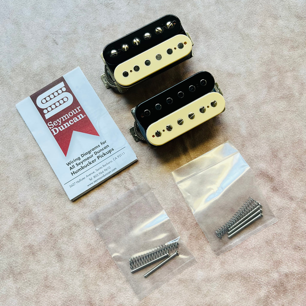 Seymour Duncan APH-2s Slash Signature Alnico II Pro Humbucker Set - Zebra - 7