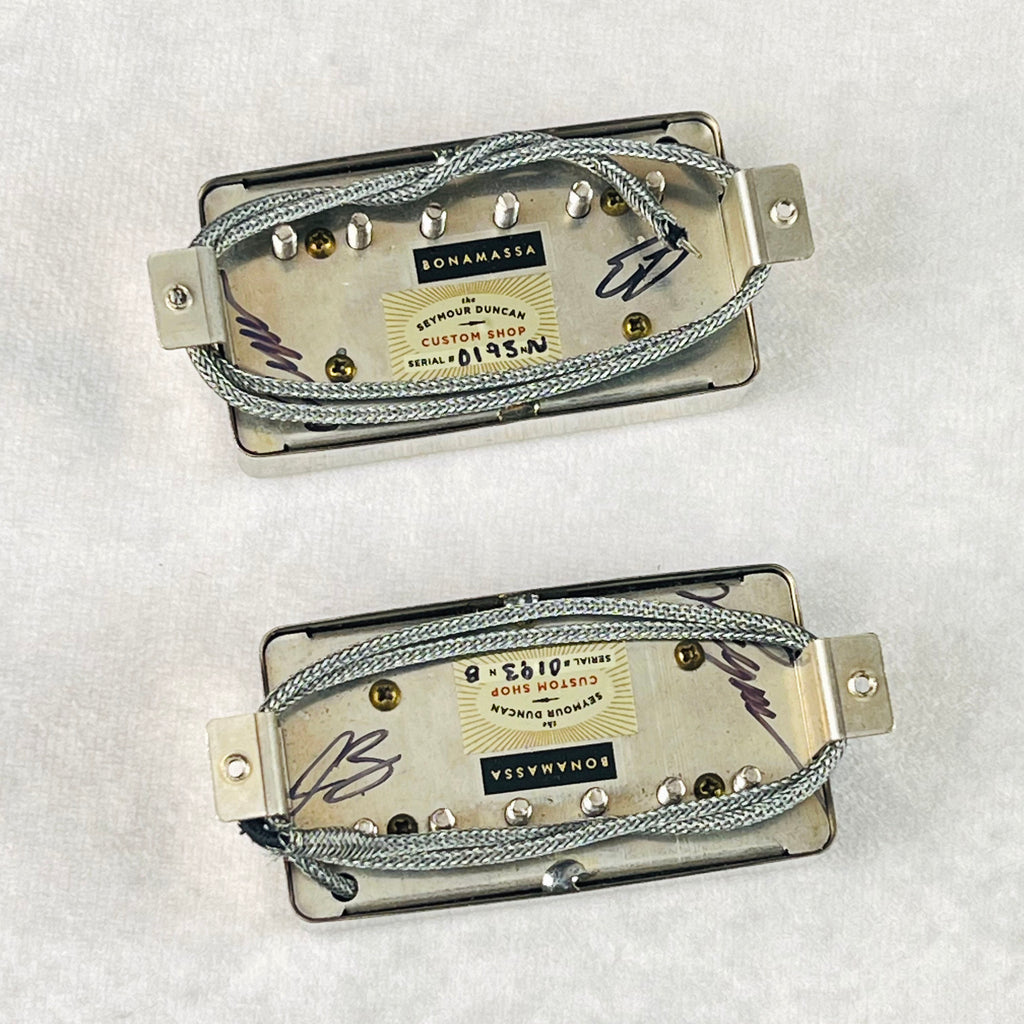 Seymour Duncan Joe Bonamassa Humbucker Pickup Set 2012 - Aged Nickel - 4