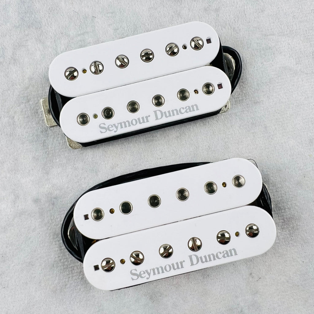 Seymour Duncan Pearly Gates Trembucker Humbucker Pickup Set - White - 1