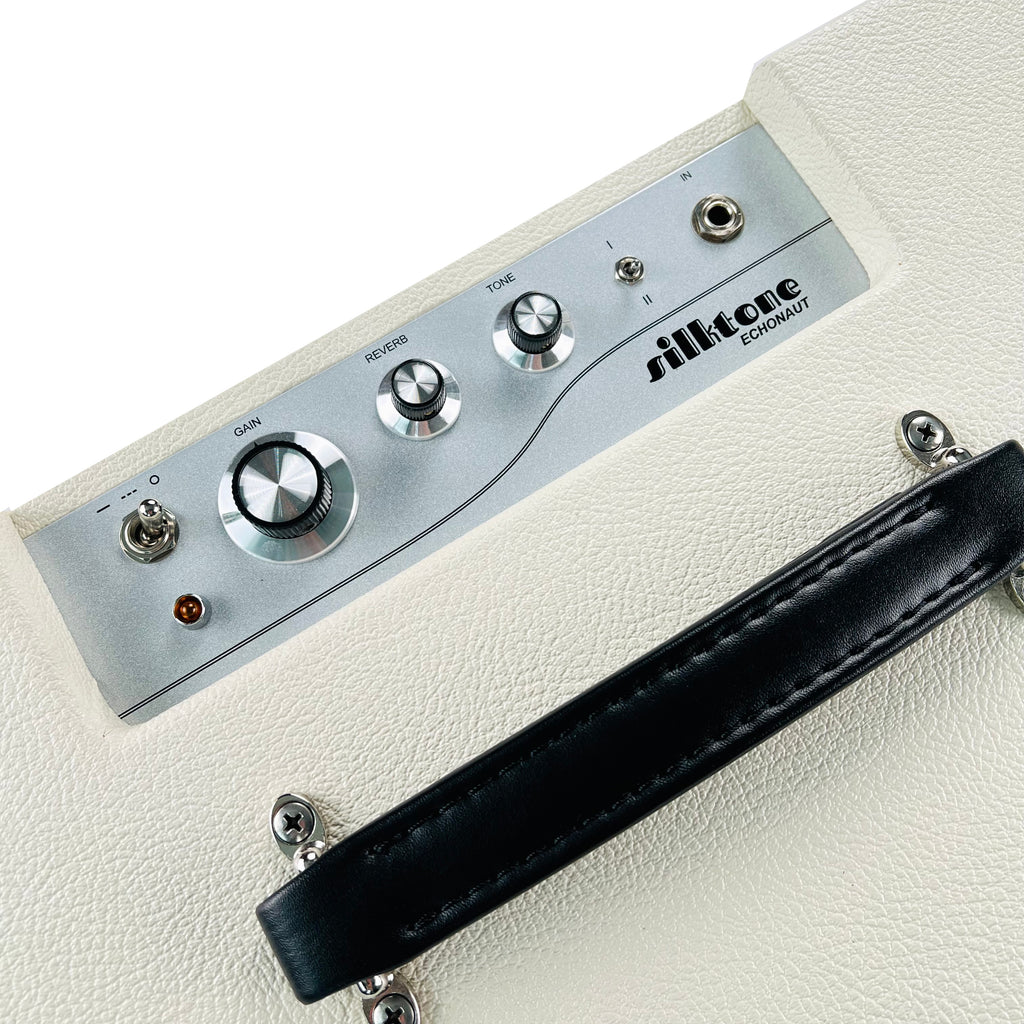 Silktone Echonaut 8w 1x10" Combo with Spring Reverb - Ivorytone - 6