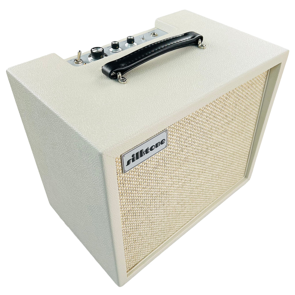 Silktone Echonaut 8w 1x10" Combo with Spring Reverb - Ivorytone - 4