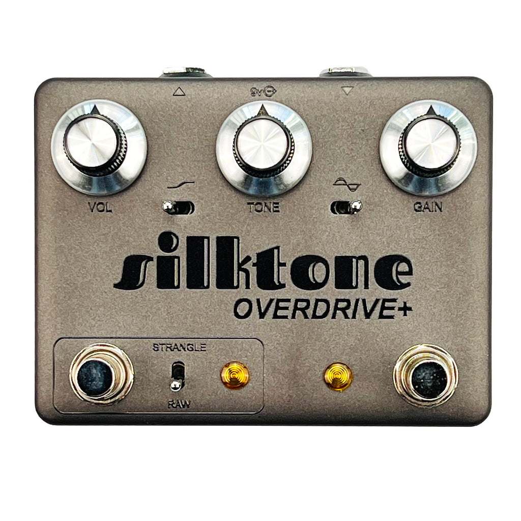 Silktone Overdrive+ Guitar Effects Pedal Dark Gray - 1