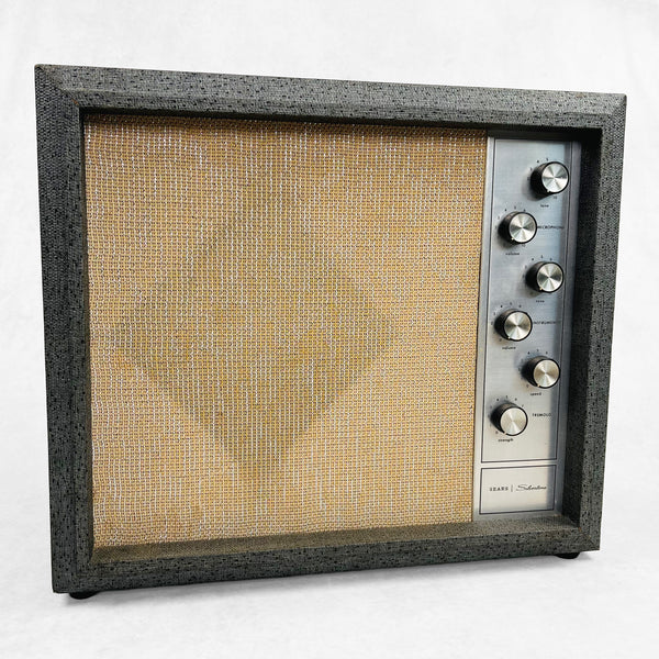 Silvertone 1482 1x12" Combo Amplifier 1963 - Gray - 1