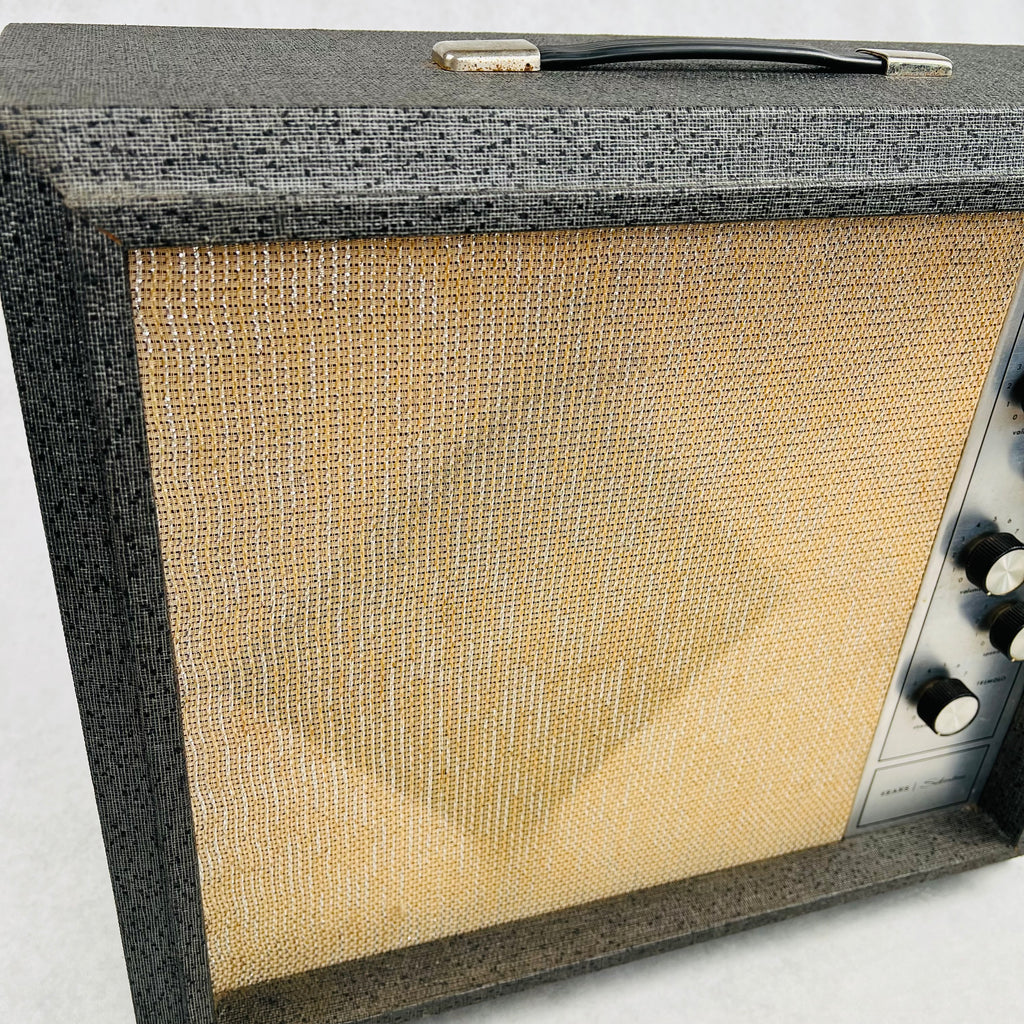 Silvertone 1482 1x12" Combo Amplifier 1963 - Gray - 3