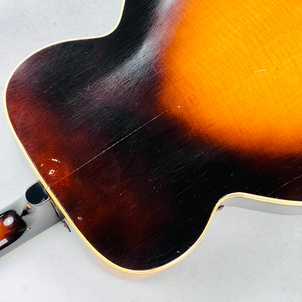 Silvertone Aristocrat Deluxe Acoustic Archtop 1947 - Sunburst - 13