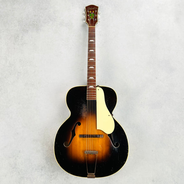 Silvertone Aristocrat Deluxe Acoustic Archtop 1947 - Sunburst - 2
