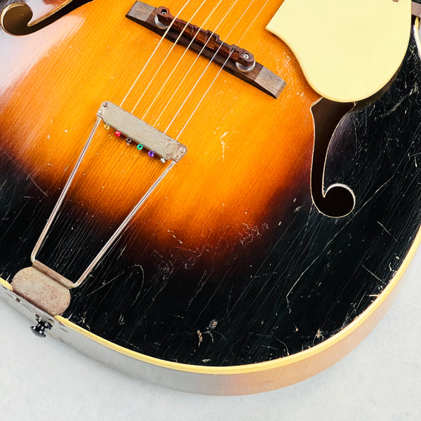 Silvertone Aristocrat Deluxe Acoustic Archtop 1947 - Sunburst - 5