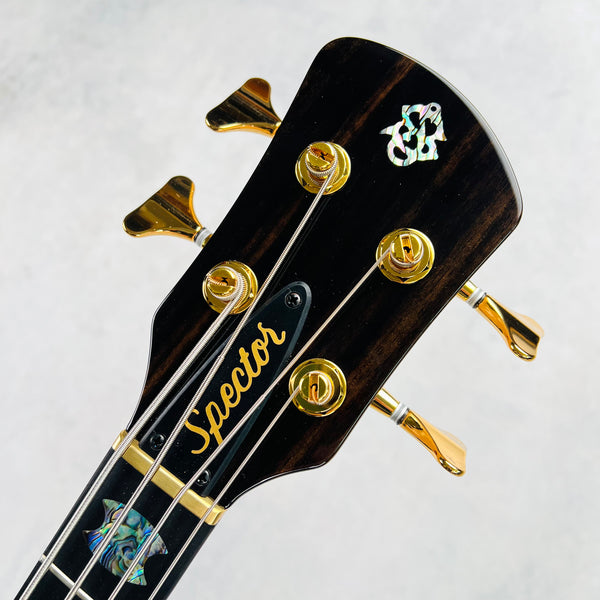 Spector 4X USA Quilt Maple 4-String Bass 2025 - Natural - 14